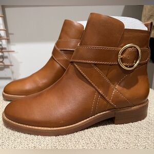 See By Chloe Tan Lyna Ankle Boots